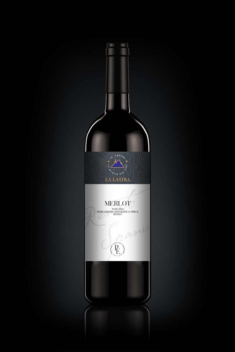 Organic Red Wine "Merlot" - Tuscany - Buy Online