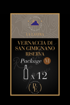 Package Size M - Organic White Wine - Vernaccia di San Gimignano Riserva - Tuscany - Buy Online