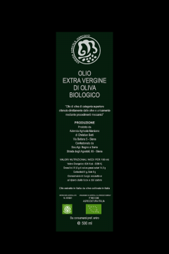 Organic EVO Oil - Agriturismo Marciano - Bott. 0,50 Lt