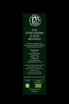 Organic EVO Oil - Agriturismo Marciano - Bott. 0,25 Lt Organic EVO Oil - Agriturismo Marciano - Bott. 0,25 Lt