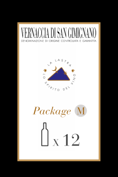 Package Size M - Organic White Wine - Vernaccia di San Gimignano - Tuscany - Buy Online Package Size M - Organic White Wine - Vernaccia di San Gimignano - Tuscany - Buy Online