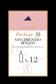 Package Size M - Organic Rosè Wine - Tuscany - Buy Online