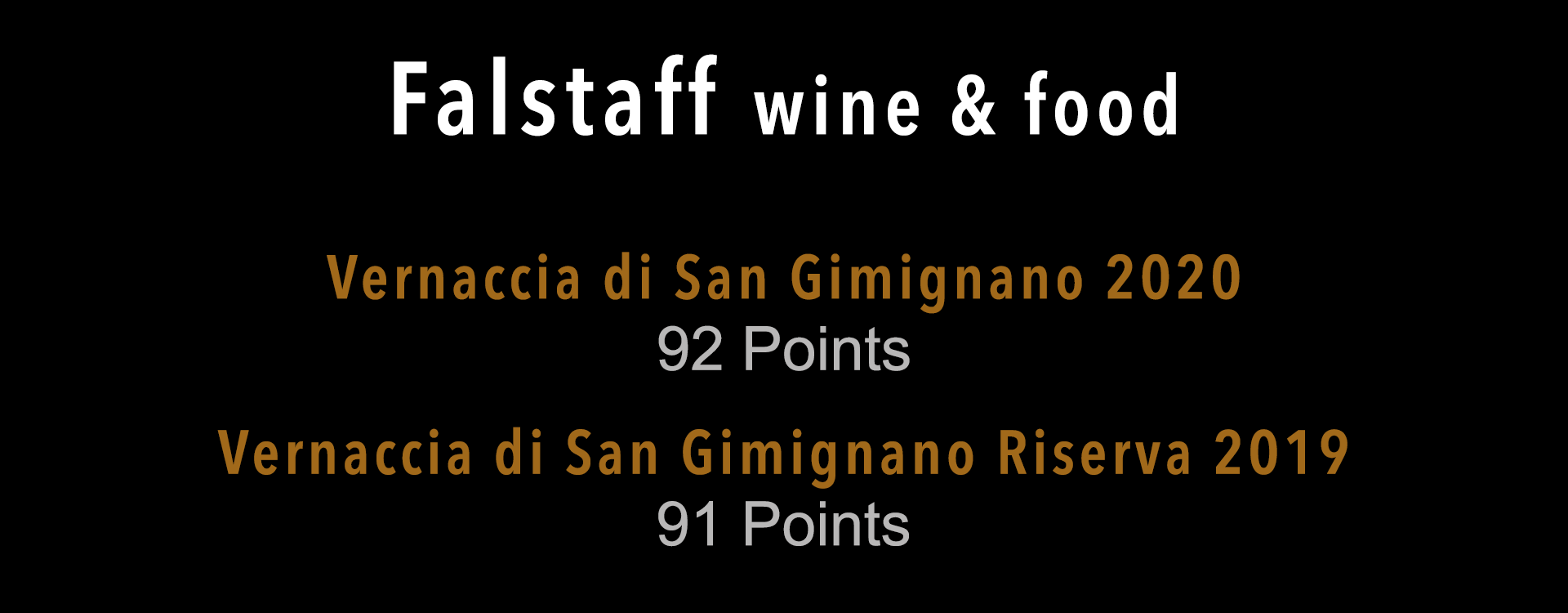 Scores of our white wines by Falstaff wine & food